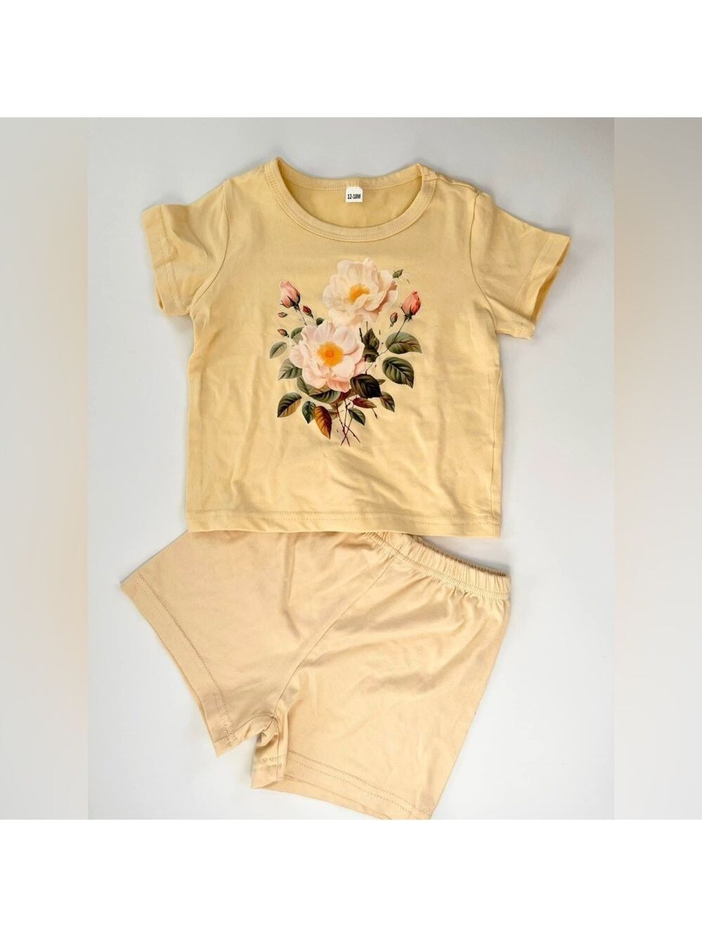 Floral Kids‎ Set - Cream